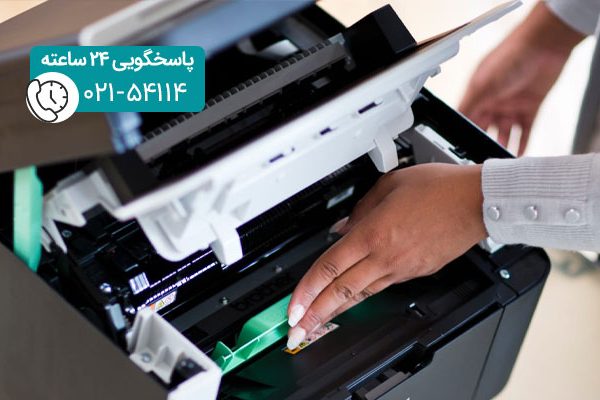 تمیز کردن واحد لیزر دستگاه کپی